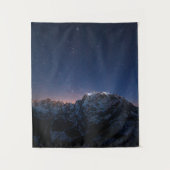 星と雪山 タペストリー (正面)