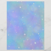 星と雲のある明るい青の空 (正面)