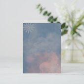 星と雲の空 インビテーションポストカード (スタンド正面)