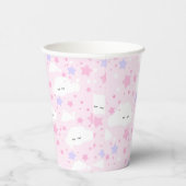 星と雲 紙コップ (右)