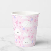 星と雲 紙コップ (正面)