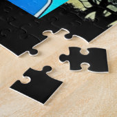 星とUFOとのプレアディアンエイリアンレース ジグソーパズル (側面)