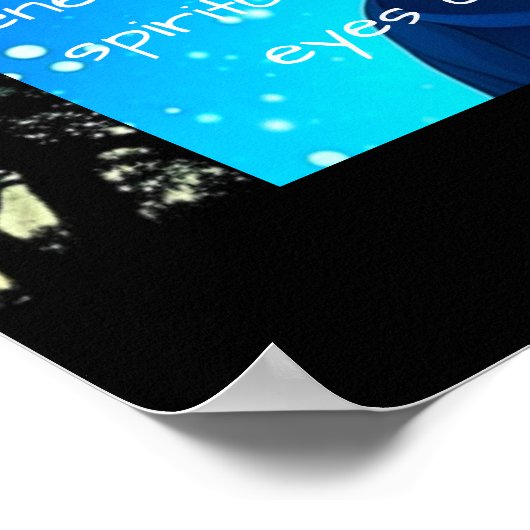 星とUFOとのプレアディアンエイリアンレース ポスター (角)