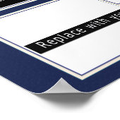 星とUSMCフォトコラージュ ポスター (角)