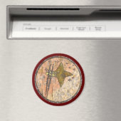 星にラダー話し峡谷、ニューメキシコ馬 マグネット (インサイチュ (食洗機))