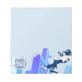 星に到達感動的- ノートパッド (正面)