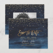星に刻まれたセーブ・ザ・デート セーブザデート (正面/裏面)
