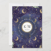 星に刻まれた天の月婚礼 セーブザデート (裏面)