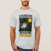 星に恋しさが止まらない Tシャツ (正面)