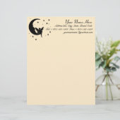 星に手を伸ばすレター用紙 レターヘッド (スタンド正面)