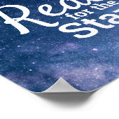 星に手を伸ばせ - やる気を引き出す名言 ポスター (角)