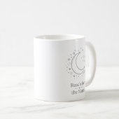 星に手を伸ばせ 月の美意識マグ コーヒーマグカップ (正面右)