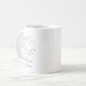 星に手を伸ばせ 月の美意識マグ コーヒーマグカップ (正面左)