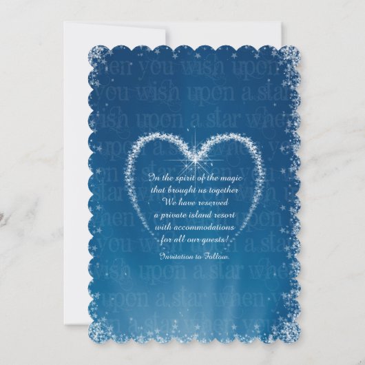 星に日付を保存することを願う セーブザデート (裏面)