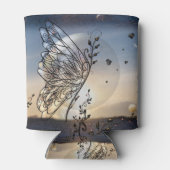 星に昇る蝶 缶クーラー (裏面)