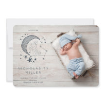 星に書かれた星座 誕生のお知らせ