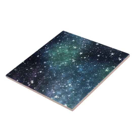 星に満ちた夜 タイル (側面)