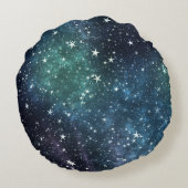 星に満ちた夜 ラウンドクッション (裏面)