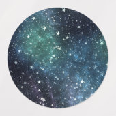 星に満ちた夜 ラベル (デザイン2)