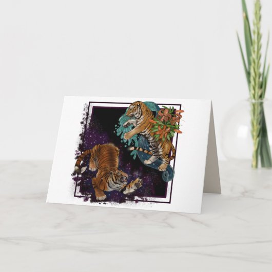 星に運命のタイガー シーズンカード (正面)