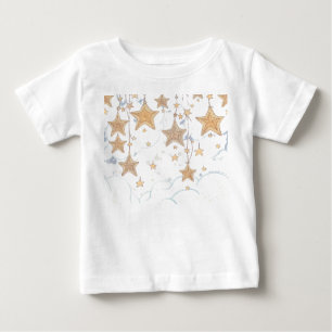 星に願いを キッズTシャツ ベビーTシャツ
