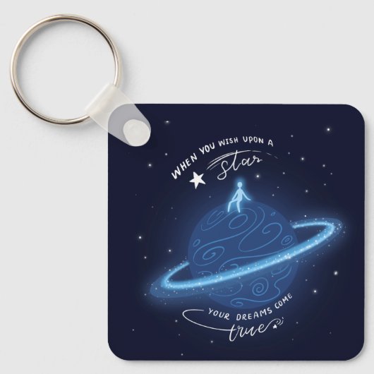 星に願いを キーホルダー (正面)