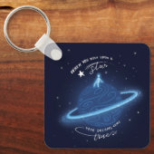 星に願いを キーホルダー (正面)