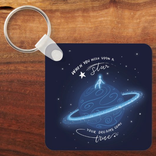星に願いを キーホルダー (正面)