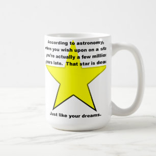 星に願いを　面白いマグカップ コーヒーマグカップ