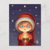 星に願い事 ポストカード (正面)