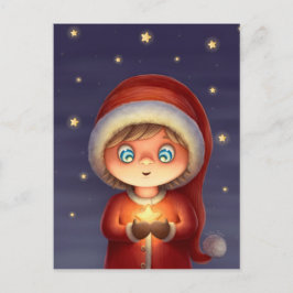 星に願い事 ポストカード