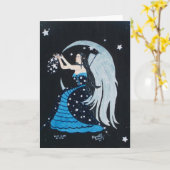 星に願い カード (黄色い花)