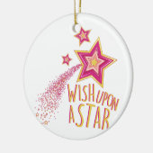 星に願い セラミックオーナメント (左)