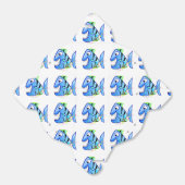 星のあるブルートロピカルピラニア フェイバーボックス (折り畳みなし)