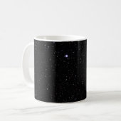星のある夜空 コーヒーマグカップ (正面左)