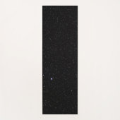 星のある夜空 ヨガマット (正面)