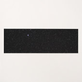 星のある夜空 ヨガマット (正面(横))