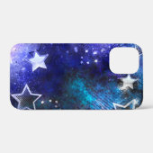 星のある宇宙の背景 Case-Mate iPhoneケース (裏面 (横))