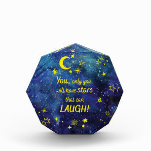 星のある小さなプリンス引用文 フォトブロック