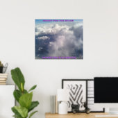 星のためのシュート。 前向きなポスター ポスター (ホームオフィス)