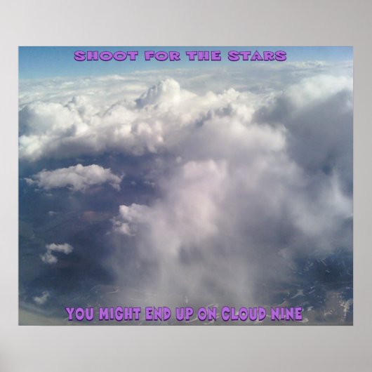 星のためのシュート。 前向きなポスター ポスター (正面)