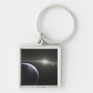 星のまわりの軌道の大きい小惑星帯 キーホルダー