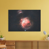 星のゆりかご: オリオン星雲の輝く心臓 キャンバスプリント (インサイチュ (リビング))
