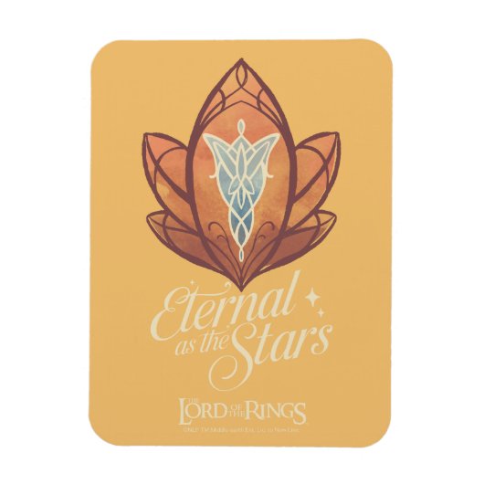 星のように永遠に Evenstar グラフィック マグネット (縦)