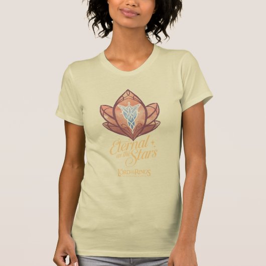 星のように永遠に Evenstar グラフィック Tシャツ (正面)