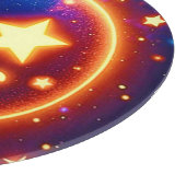 星のように輝く絵文字 カッティングボード (角)