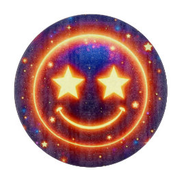 星のように輝く絵文字 カッティングボード