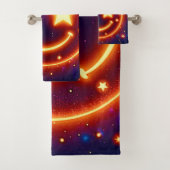 星のように輝く絵文字 バスタオルセット (インサイチュ)