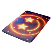 星のように輝く絵文字 バスマット (アングル)