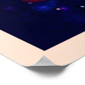 星のように輝く絵文字 ポスター (角)